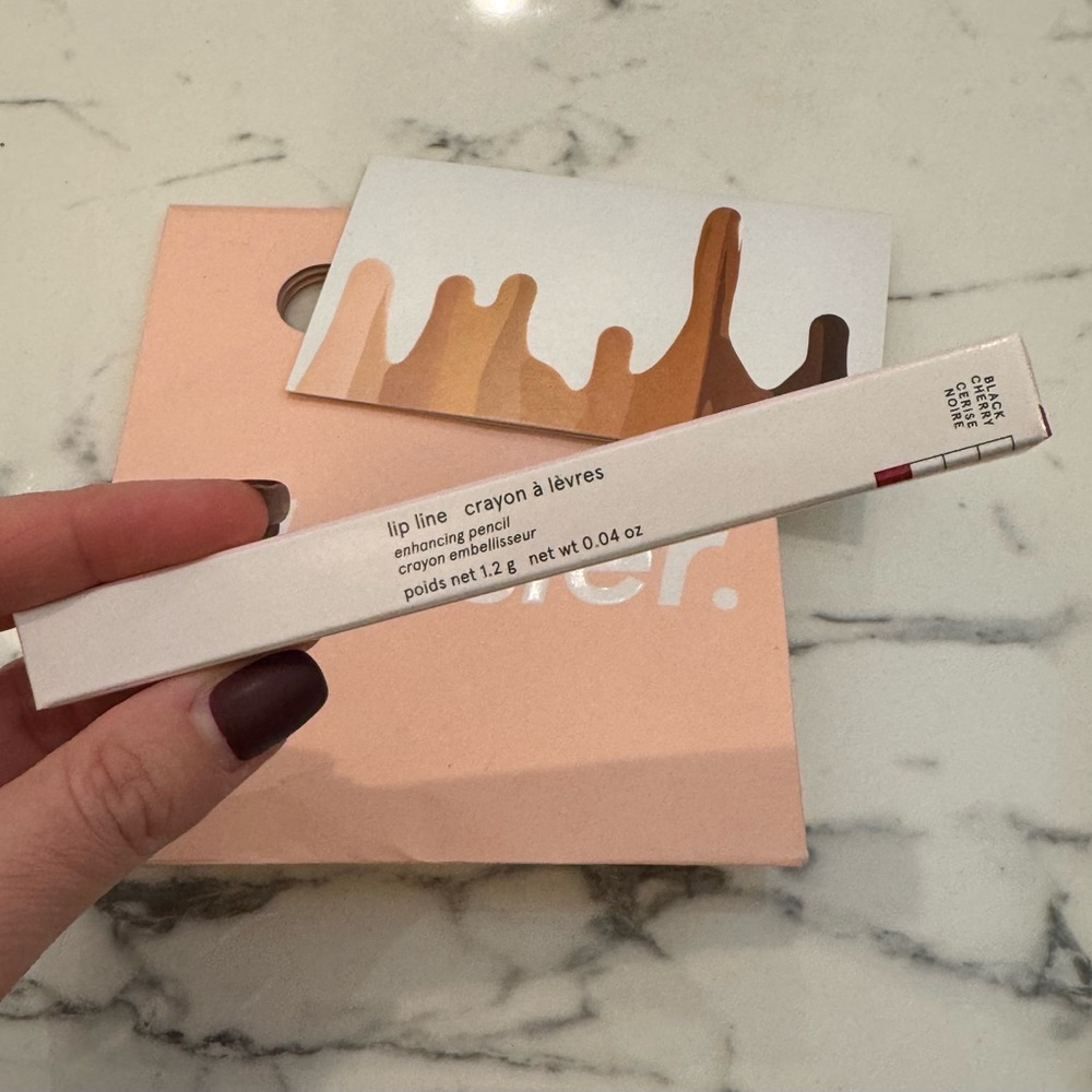 Glossier Black Cherry lip liner (NIB)